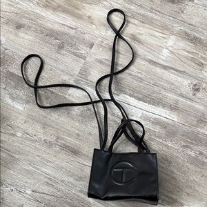 Telfar Black Crossbody Bag